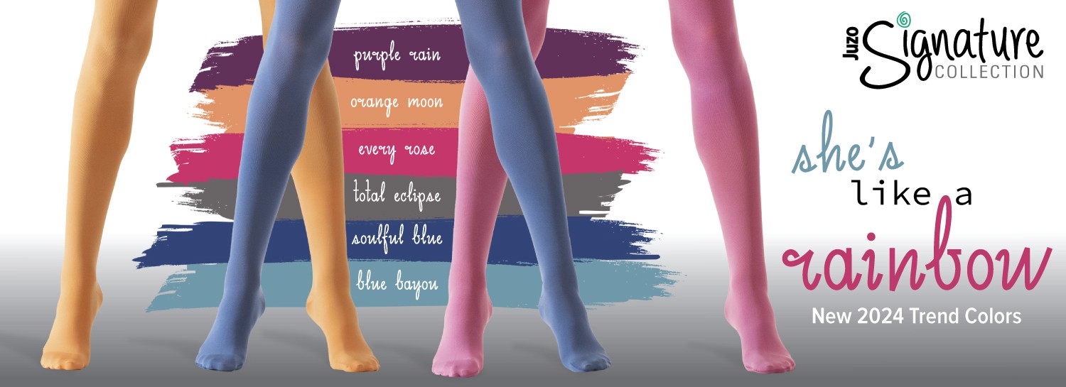 Juzo soft is opaque thigh high support with silicone grips.  many colors! (Please ask for more information)  Pantyhose also available.