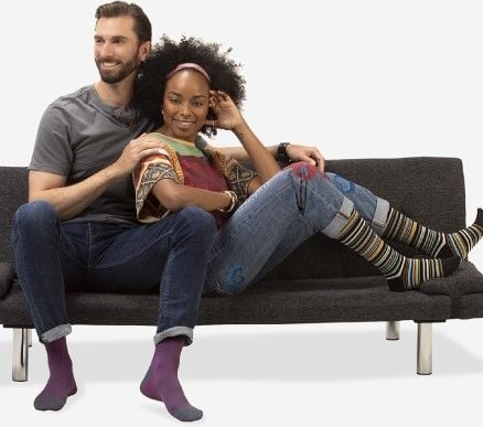 Color options: deep black, groovy zebra, cool dot, super stripe, blue stripe